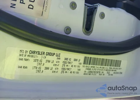 2014 Ram 1500 Slt из США, поврежденный, VIN 1C6RR6GT8ES236799